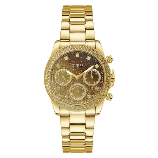 Guess Gold Stainless Steel Watch