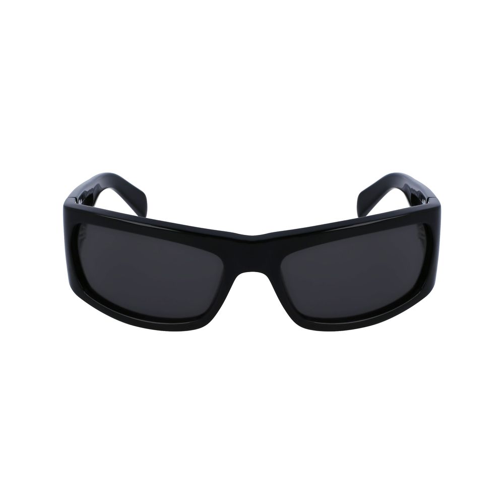 Ferragamo Black Acetate Sunglasses