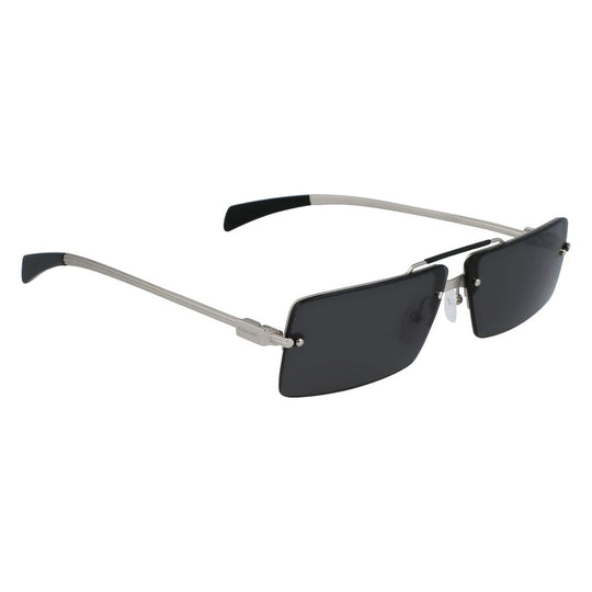 Ferragamo Gray Metal Sunglasses