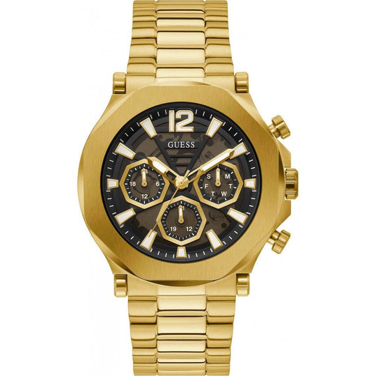 Guess Gold Stainless Steel Watch