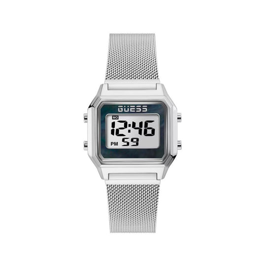 Guess Gray Stainless Steel Watch