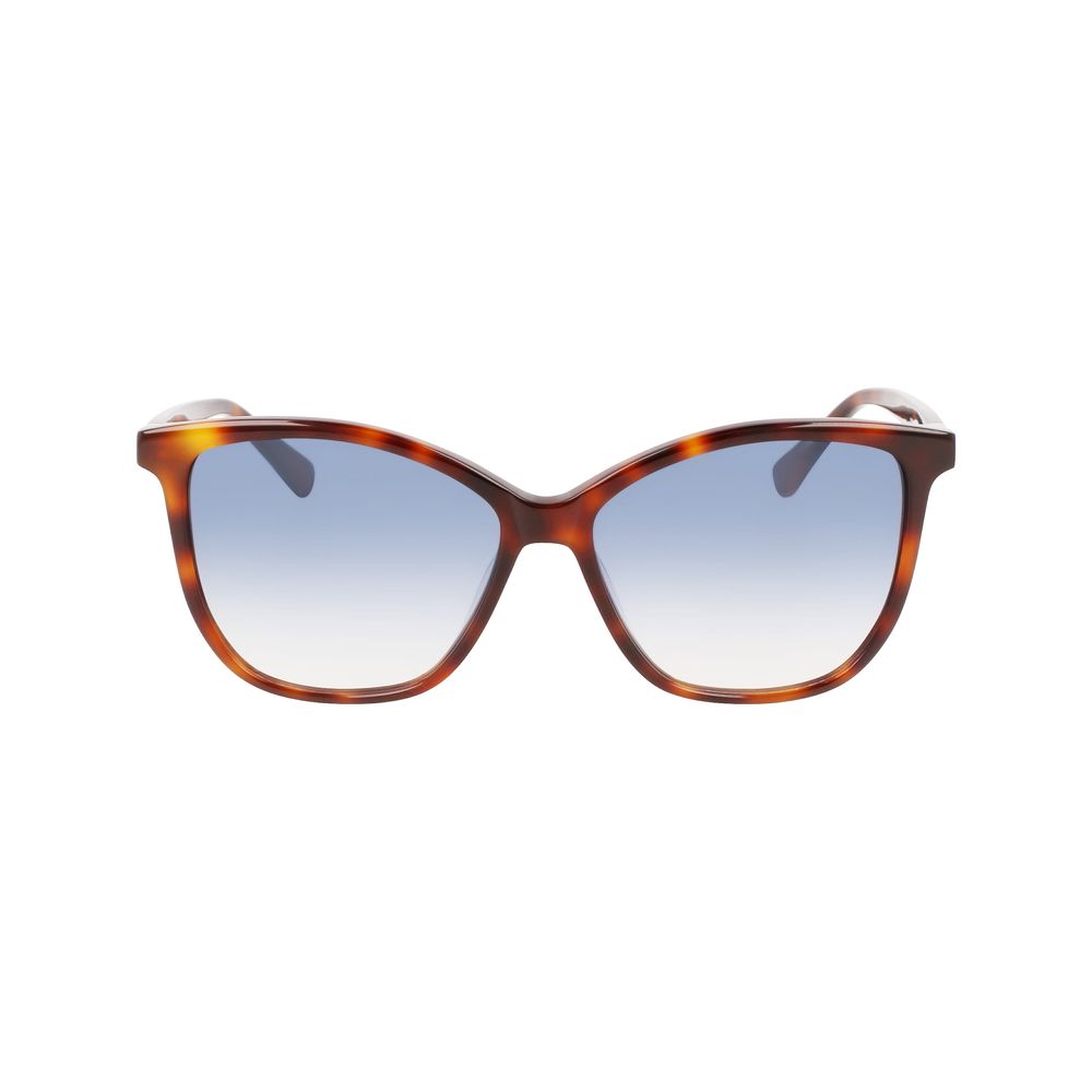 Longchamp Brown Acetate Sunglasses