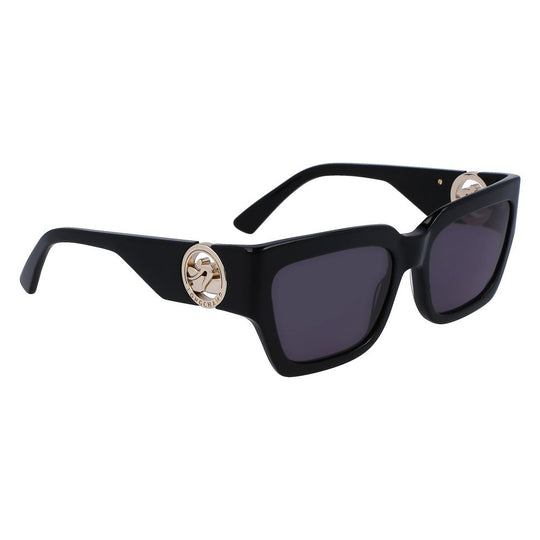 Longchamp Black Acetate Sunglasses