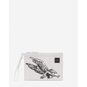 Lanvin White Leather Wallet