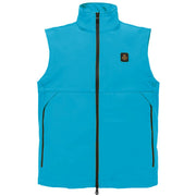 Refrigiwear Light Blue Polyester Men Vest