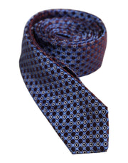 Dolce & Gabbana Multicolor Circles Silk Adjustable Necktie Tie - ACCEXO
