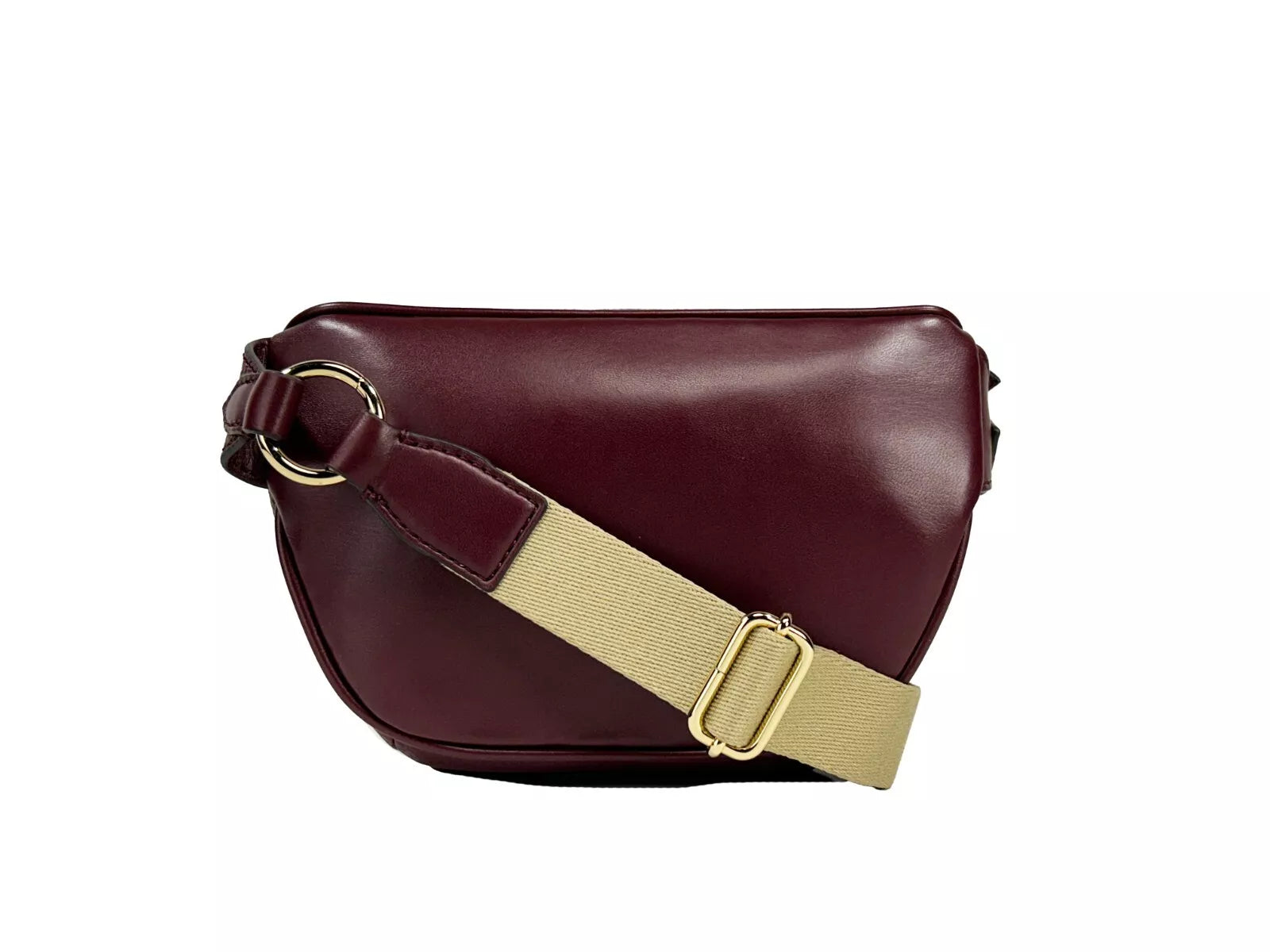 Michael Kors Leather Maise 2 in 1 Fanny Waist Pack Bag Maroon - ACCEXO