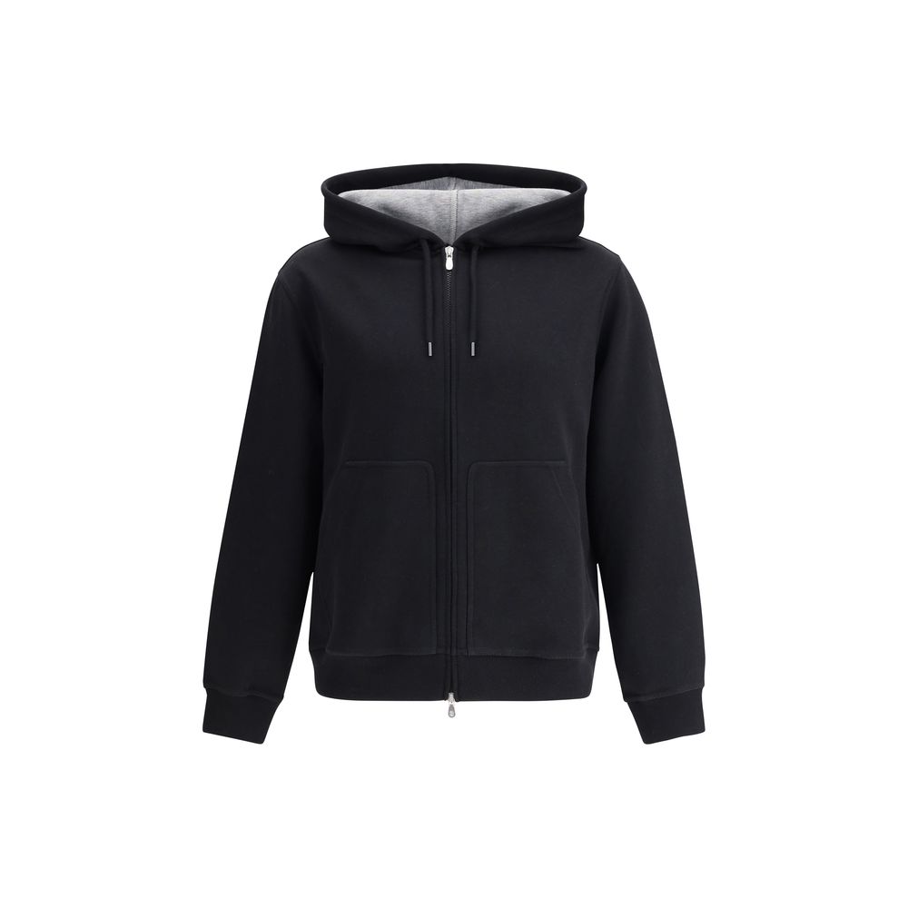 Brunello Cucinelli Monochrome Hoodie - ACCEXO