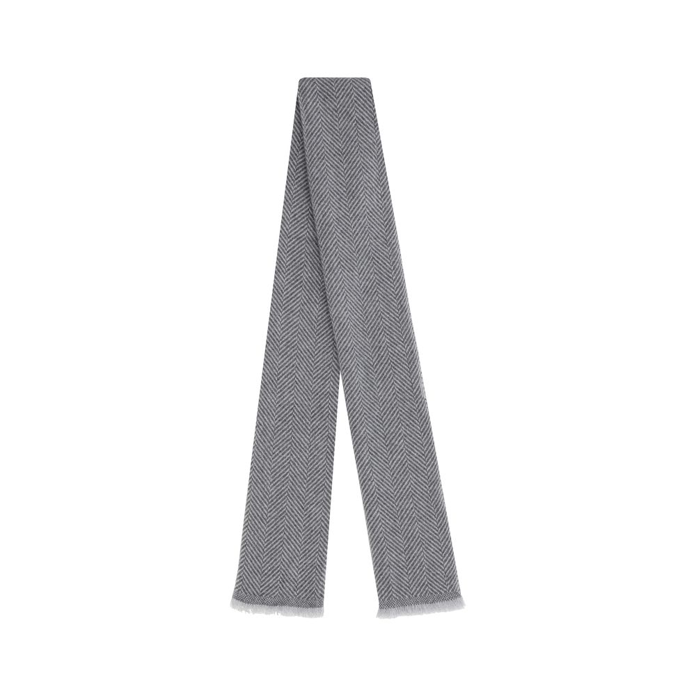 Brunello Cucinelli Linen and cashmere Scarf - ACCEXO