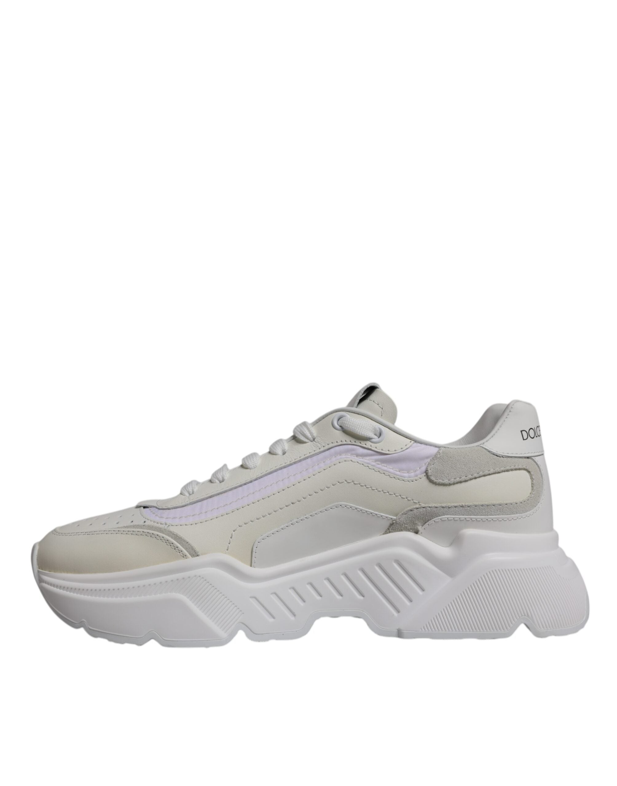 Dolce & Gabbana White Daymaster Low Top Sneakers Shoes - ACCEXO