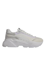 Dolce & Gabbana White Daymaster Low Top Sneakers Shoes - ACCEXO
