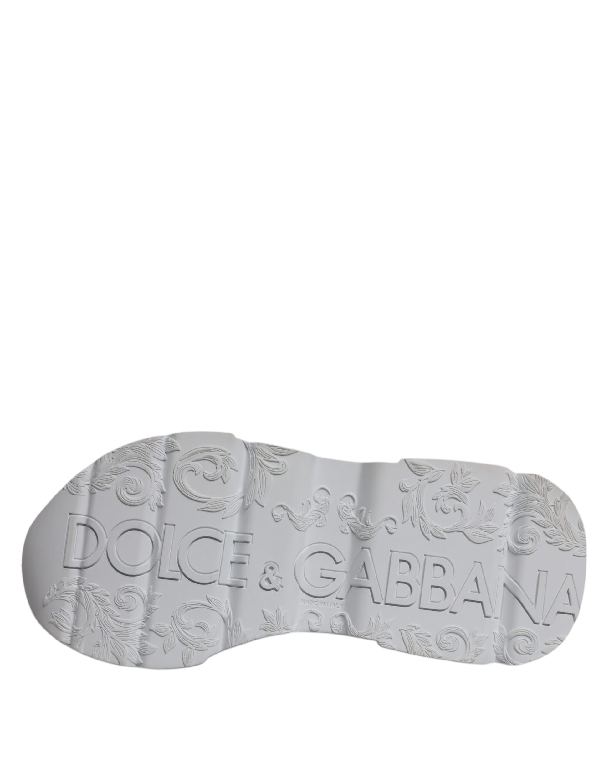 Dolce & Gabbana White Daymaster Low Top Sneakers Shoes - ACCEXO