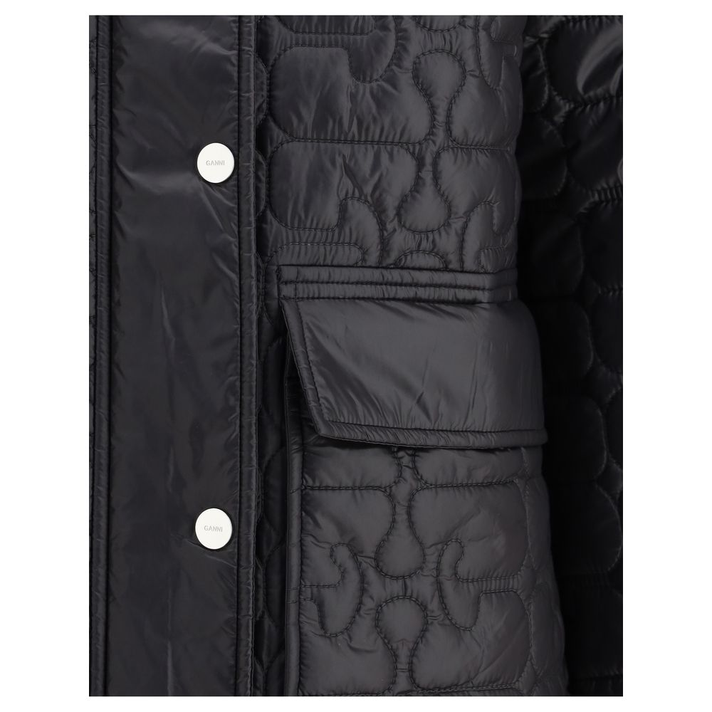 Ganni Glossy finish Down Jacket - ACCEXO