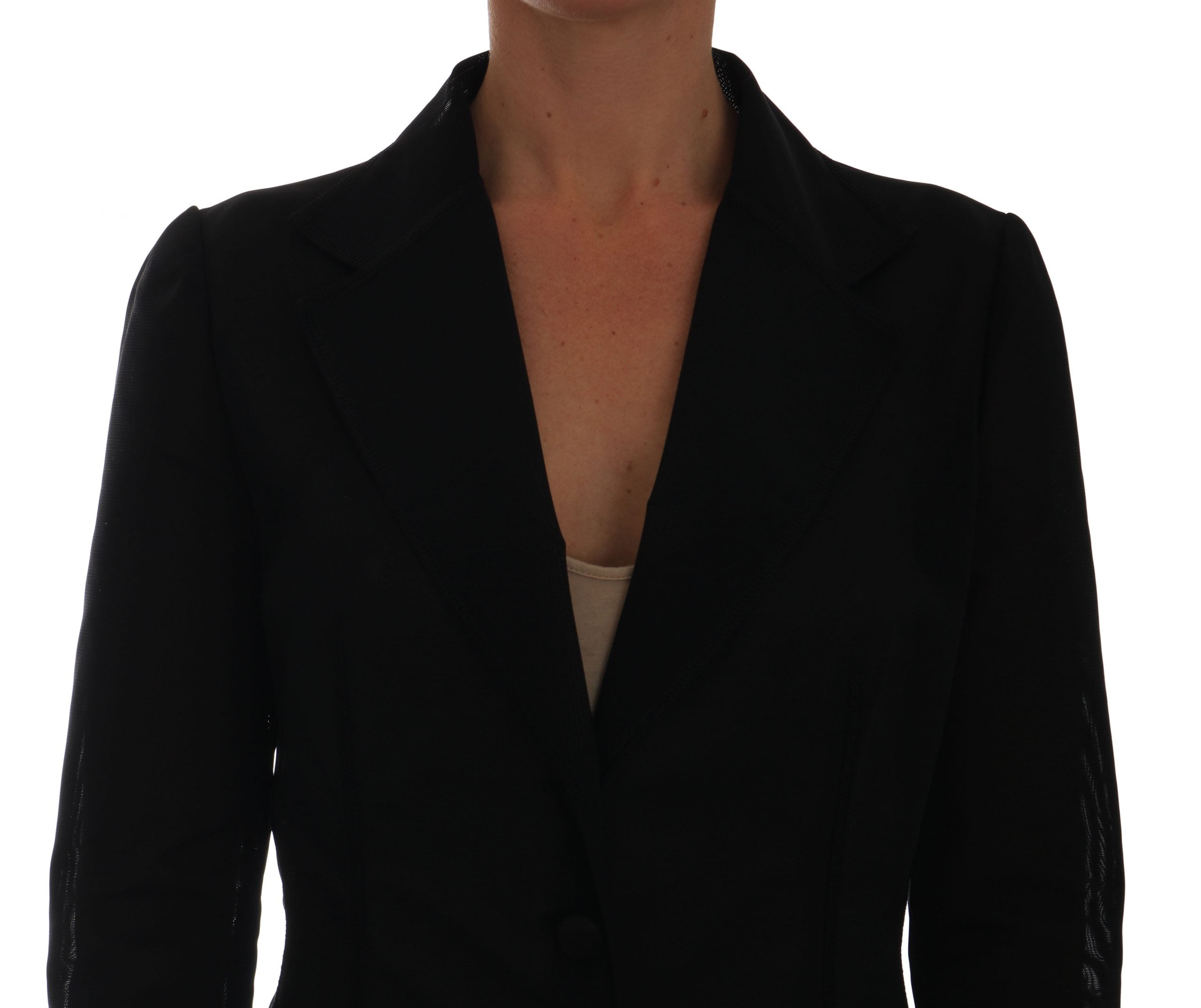 Dolce & Gabbana Semi-Transparent Darkgreen Nylon Blazer - ACCEXO