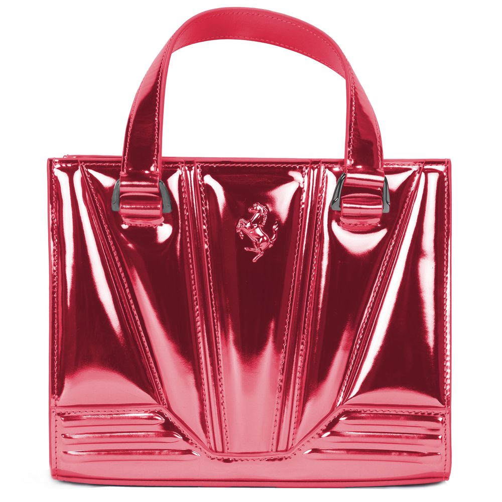 Ferrari Fuchsia Leather Handbag - ACCEXO
