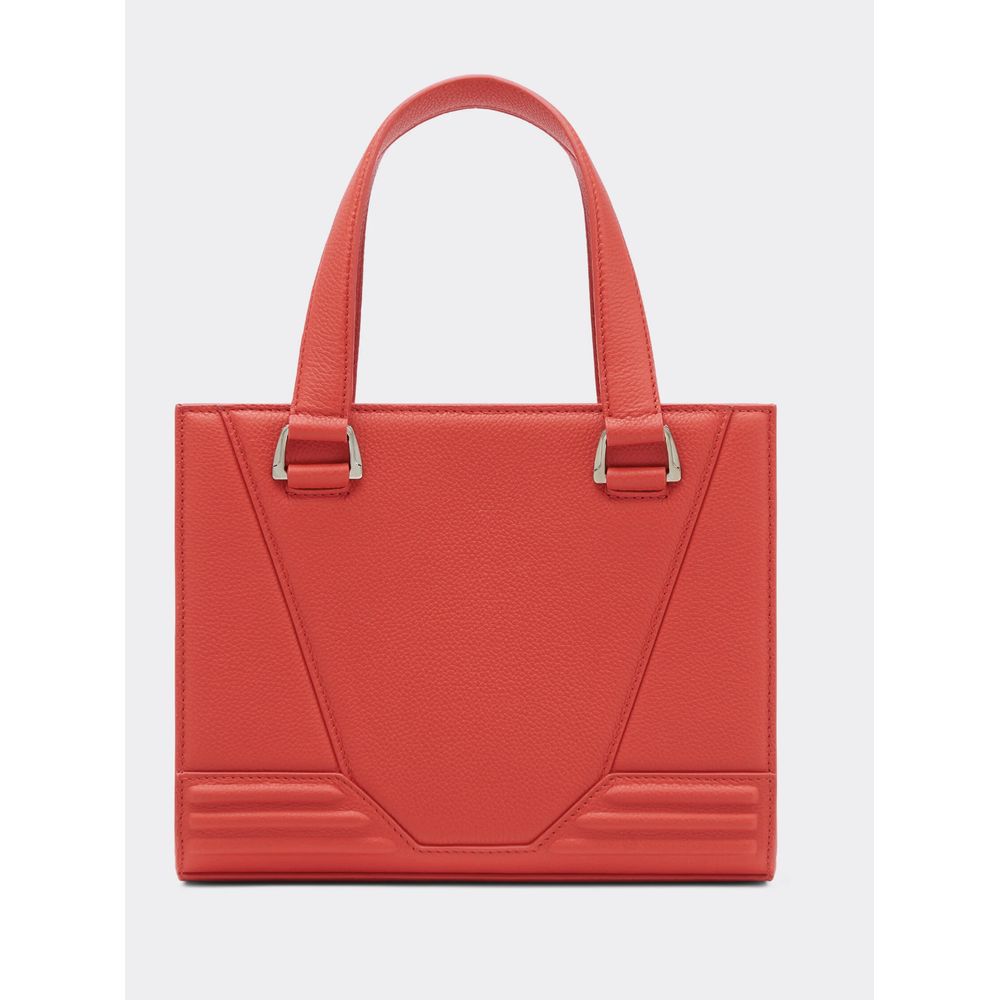 Ferrari Red Leather Handbag - ACCEXO