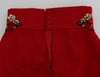 Dolce & Gabbana Enchanted Sicily Crystal-Embellished Silk Shorts