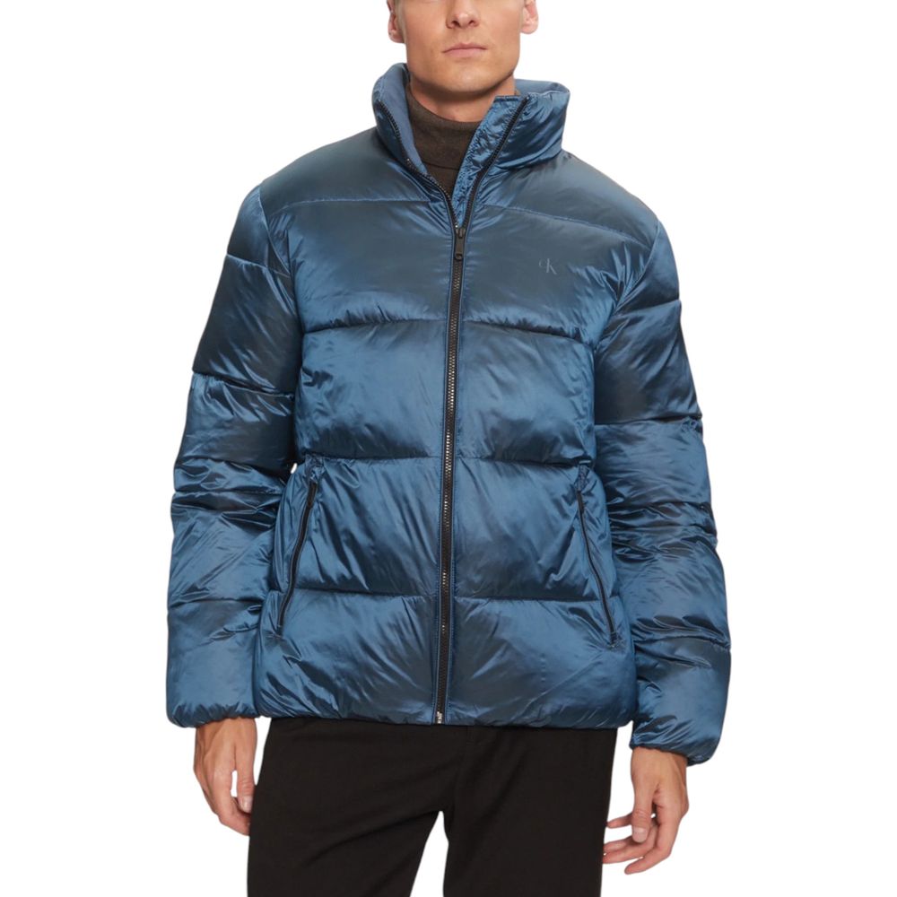 Calvin Klein Jeans Blue Recycled Polyamide Jacket - ACCEXO