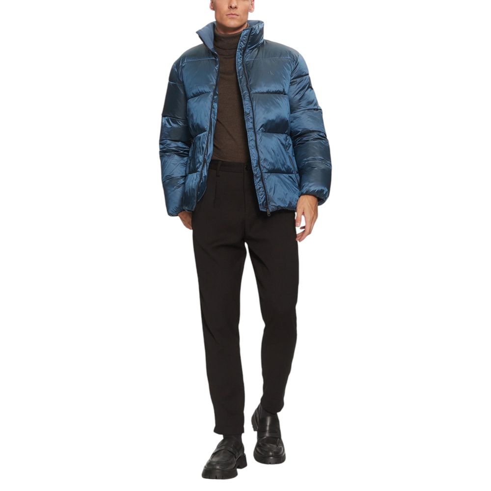 Calvin Klein Jeans Blue Recycled Polyamide Jacket - ACCEXO
