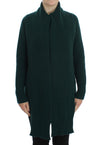 Dolce & Gabbana Elegant Green Cashmere Cardigan Sweater