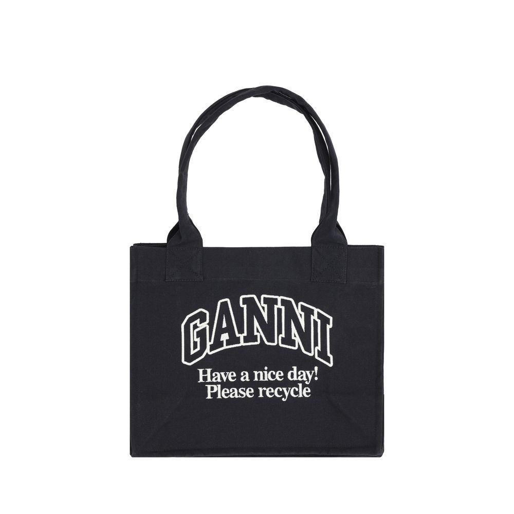 Ganni Cotton Tote Bag - ACCEXO