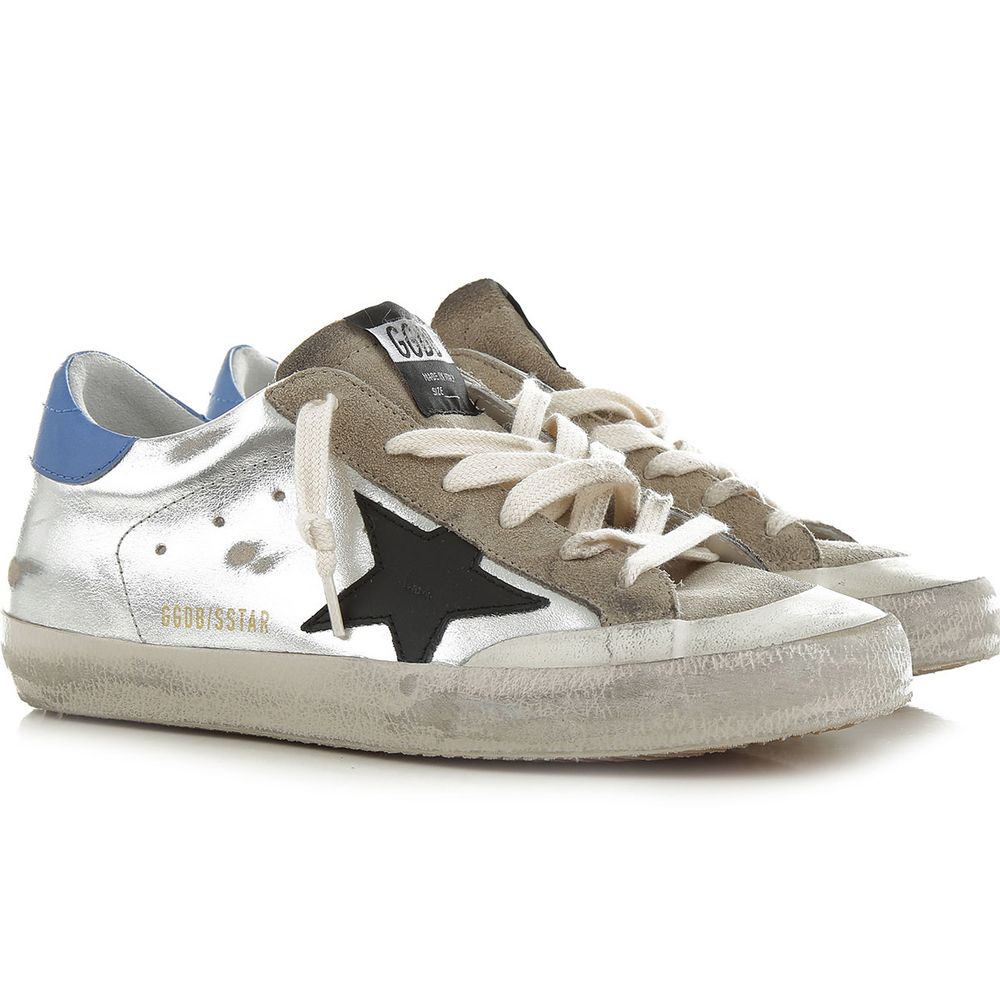 Golden Goose Gray Calfskin Sneaker - ACCEXO