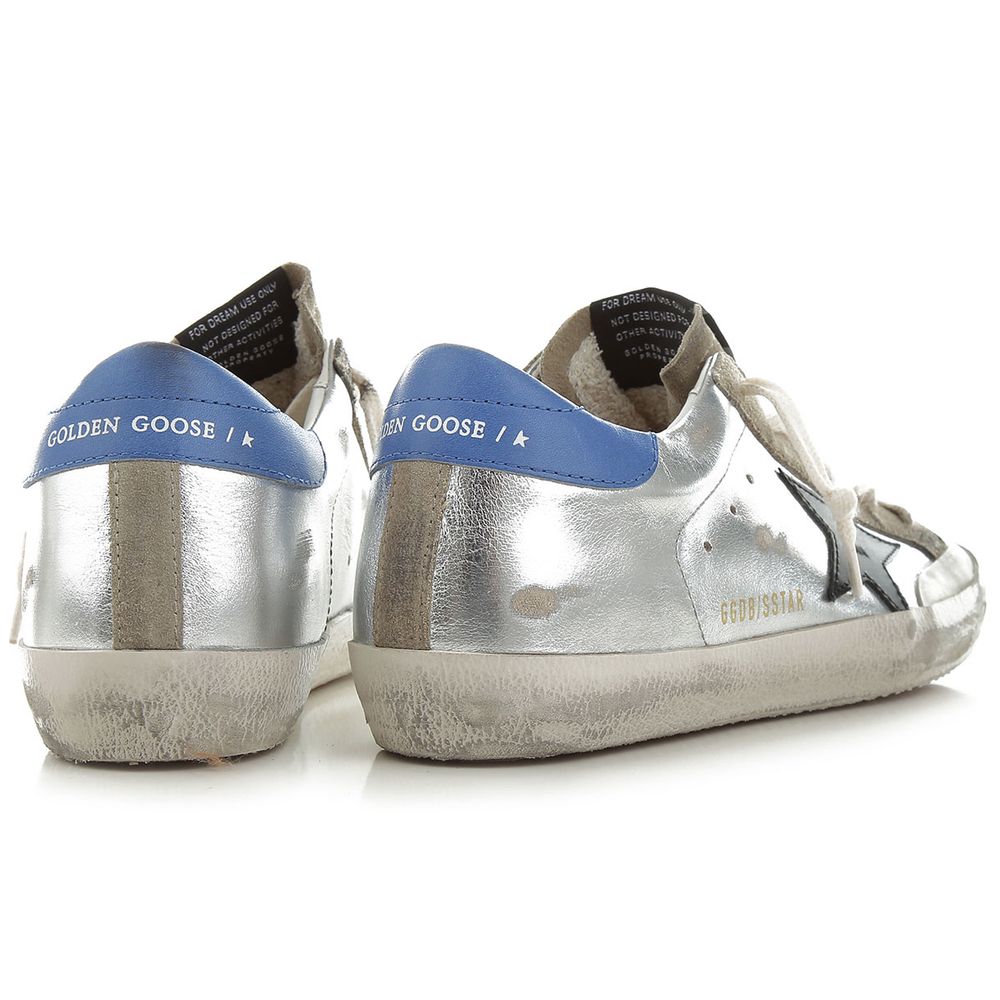 Golden Goose Gray Calfskin Sneaker - ACCEXO
