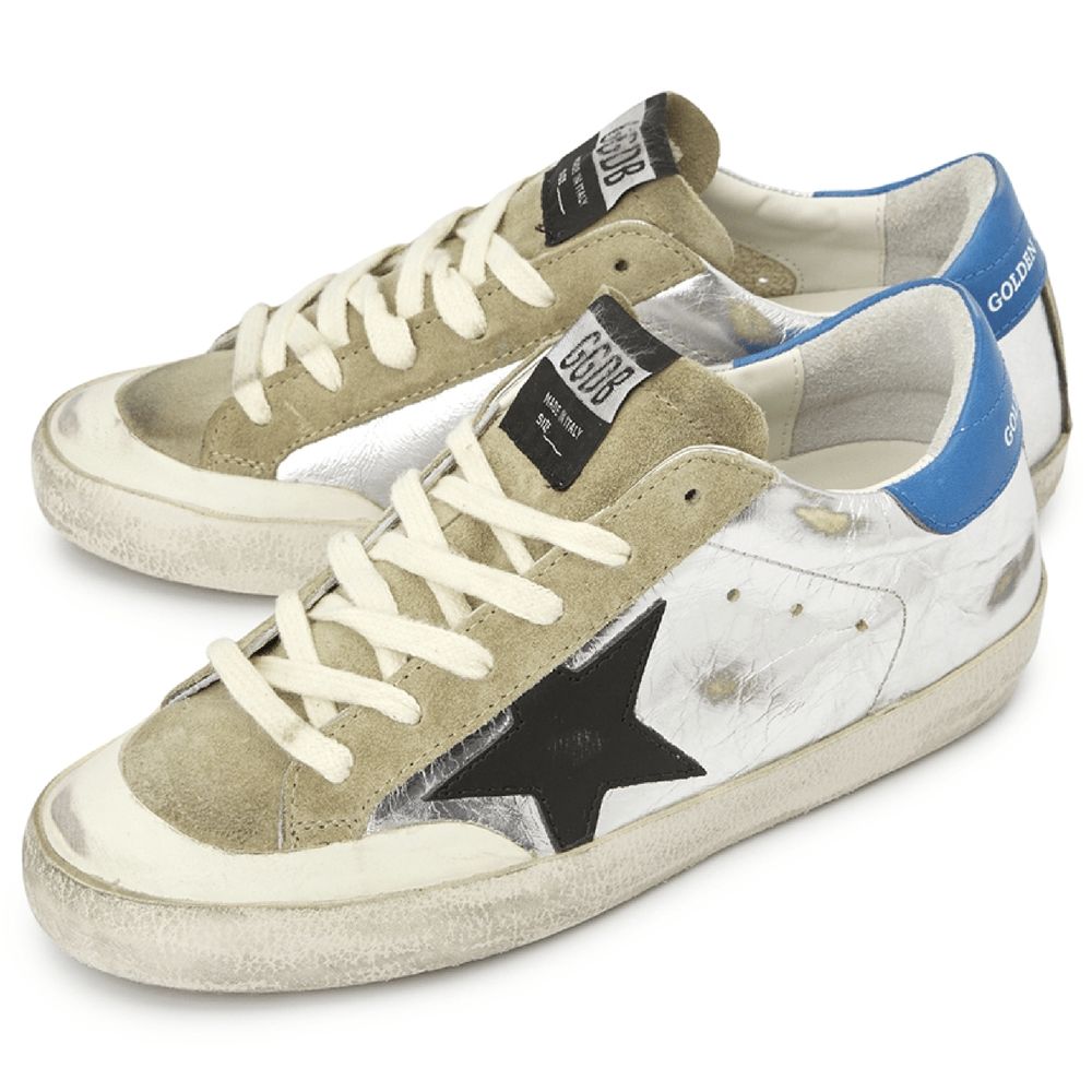 Golden Goose Gray Calfskin Sneaker - ACCEXO