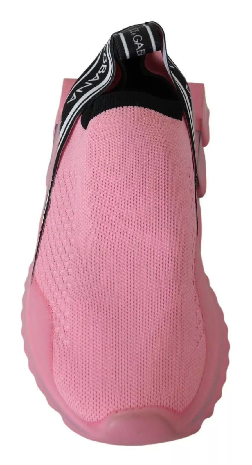 Dolce & Gabbana Pink Low Top Sorrento Sneakers Slip On Casual Shoes - ACCEXO
