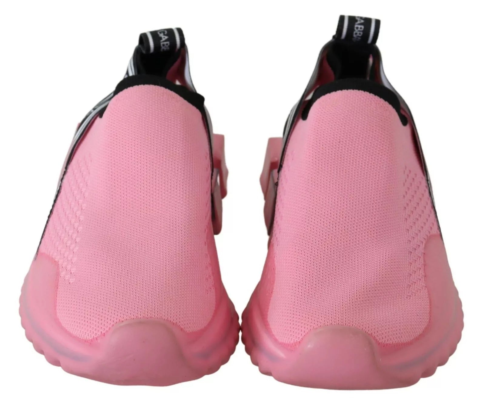 Dolce & Gabbana Pink Low Top Sorrento Sneakers Slip On Casual Shoes - ACCEXO