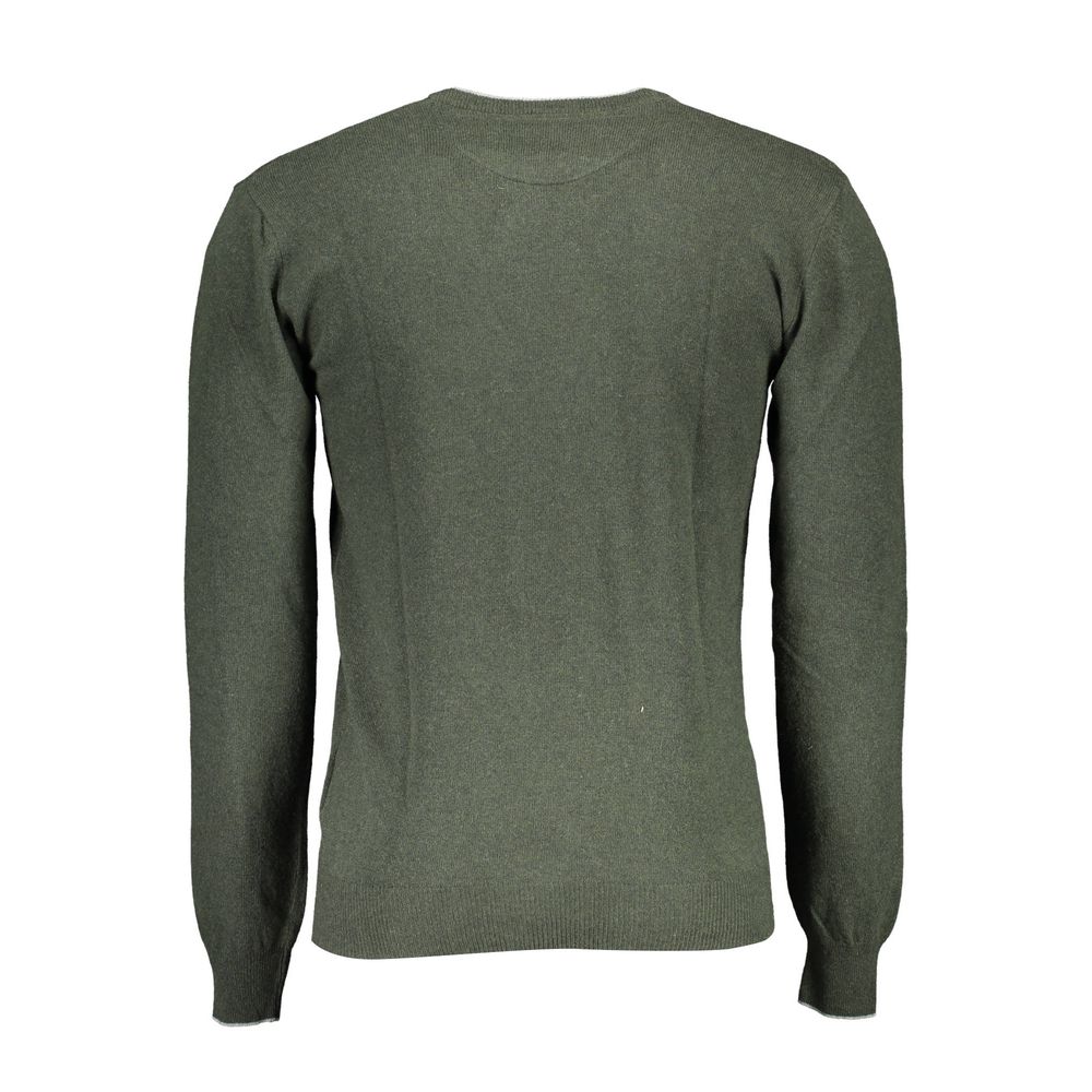 U.S. POLO ASSN. Green Wool Men Sweater - ACCEXO