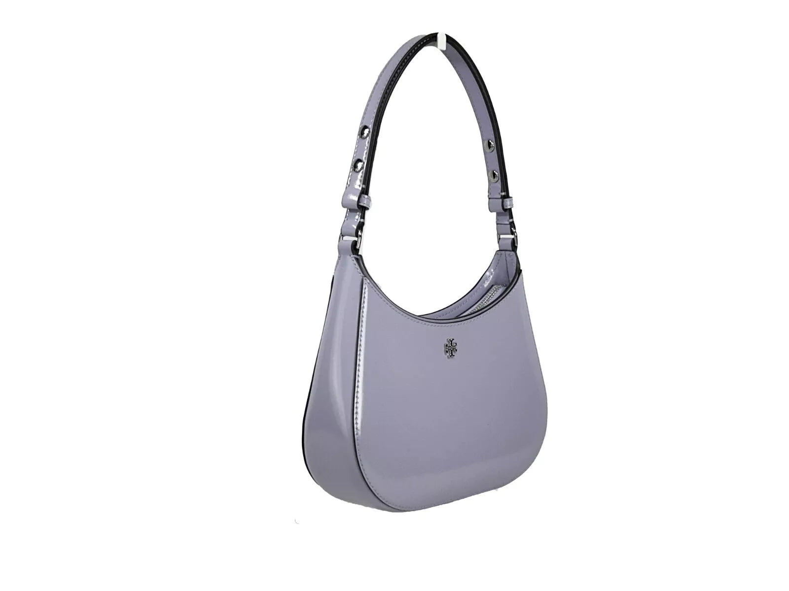 Tory Burch Patent Emerson Small Shoulder Bag Purse Violet - ACCEXO