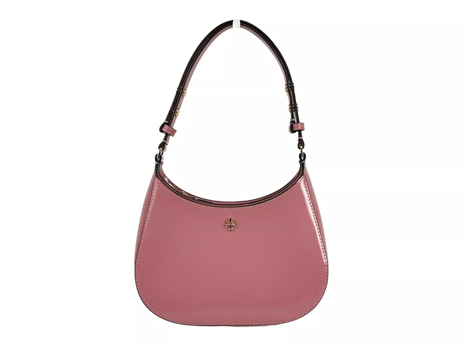 Tory Burch Patent Emerson Small Shoulder Bag Purse Pink - ACCEXO