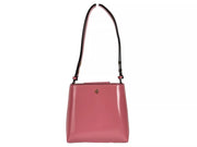 Tory Burch Patent Emerson Small Bucket Bag Purse Pink - ACCEXO