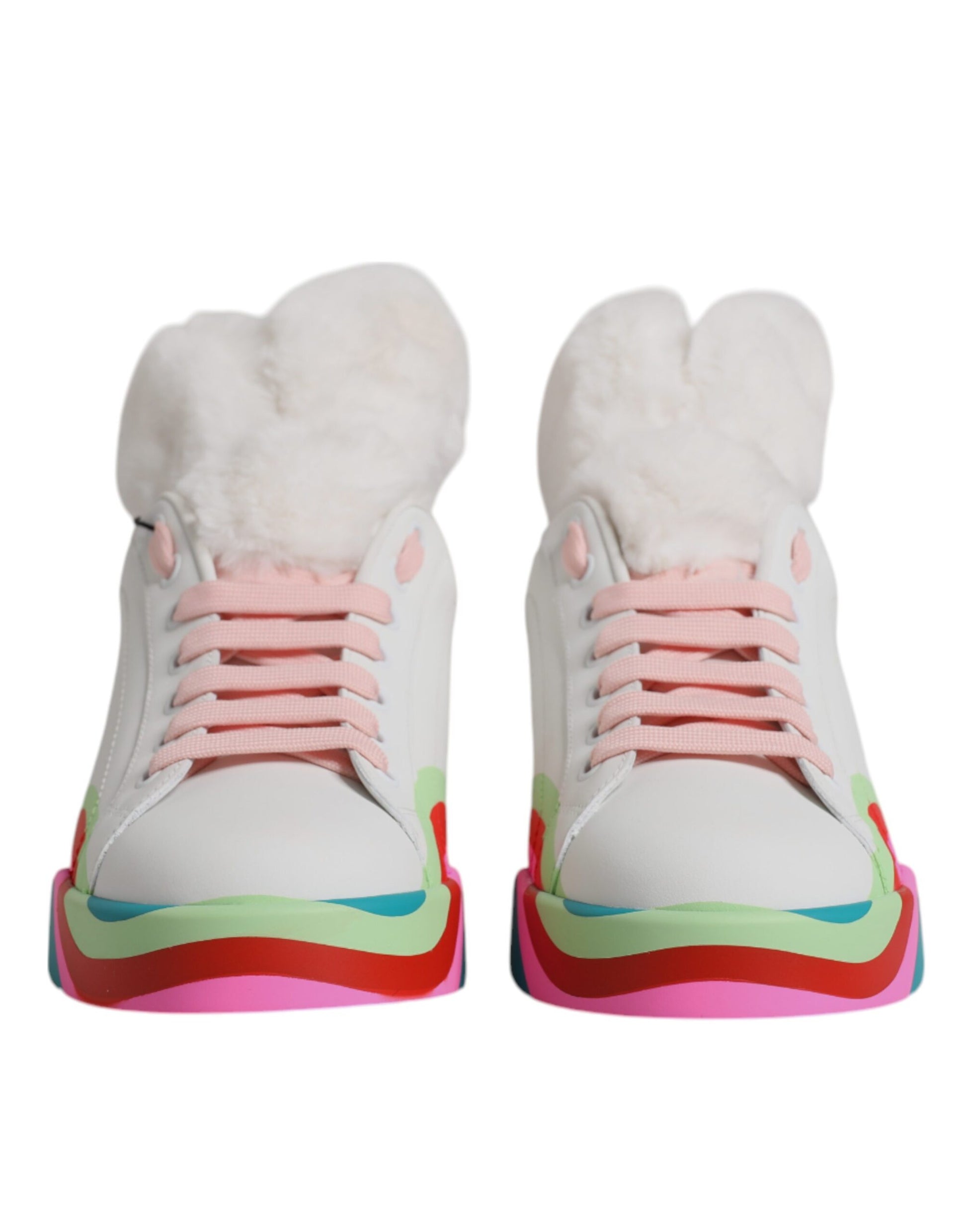 Dolce & Gabbana Multicolor Low Top Trainers Sneakers Shoes - ACCEXO