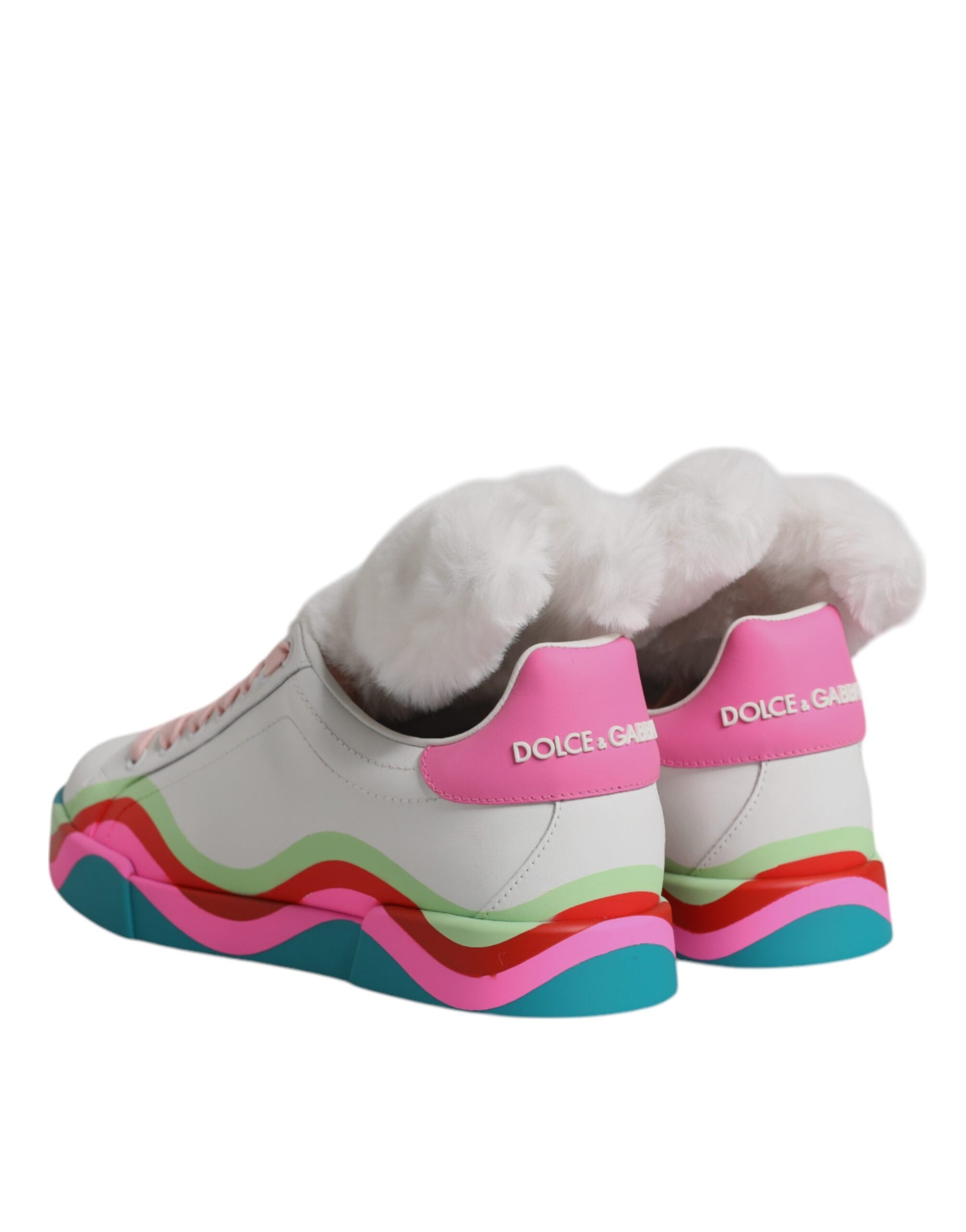 Dolce & Gabbana Multicolor Low Top Trainers Sneakers Shoes - ACCEXO