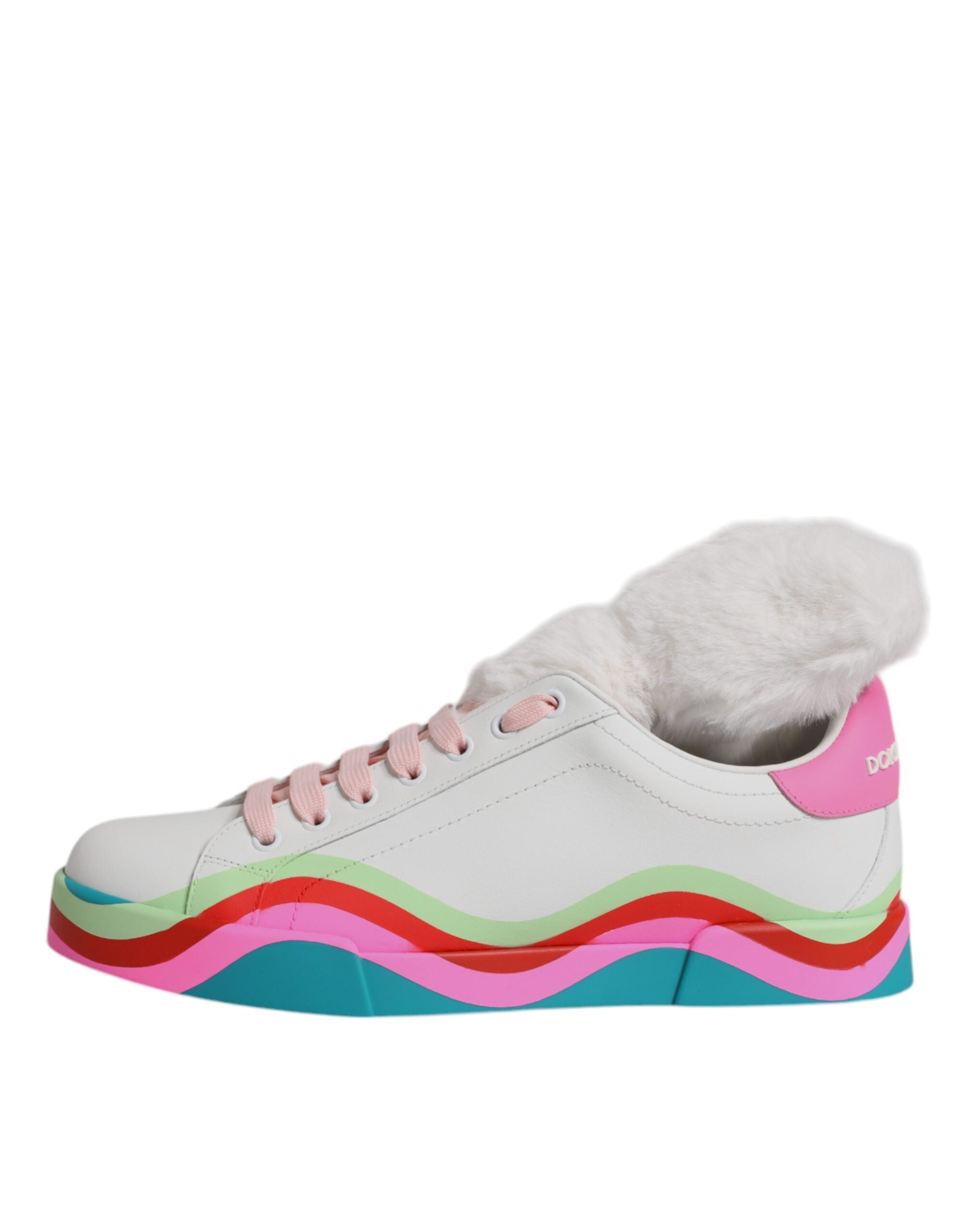 Dolce & Gabbana Multicolor Low Top Trainers Sneakers Shoes - ACCEXO