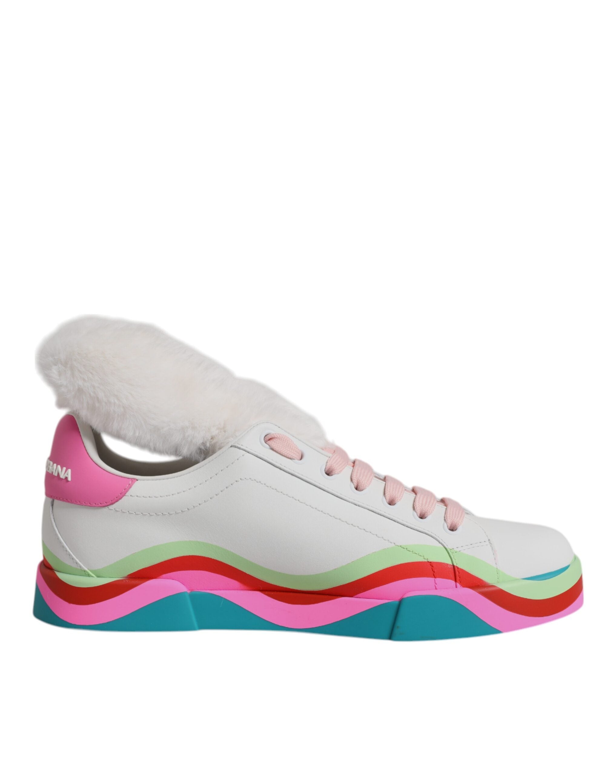 Dolce & Gabbana Multicolor Low Top Trainers Sneakers Shoes - ACCEXO