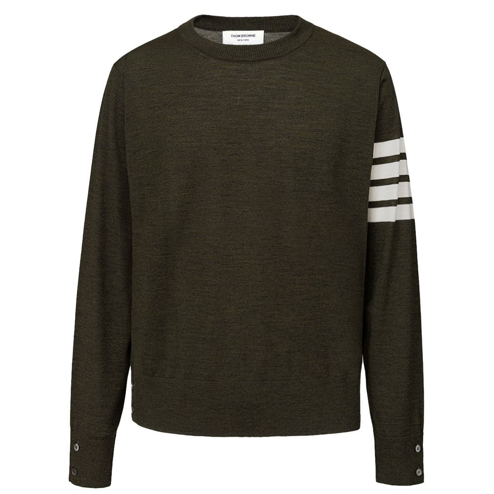 Thom Browne Green Wool Sweater - ACCEXO