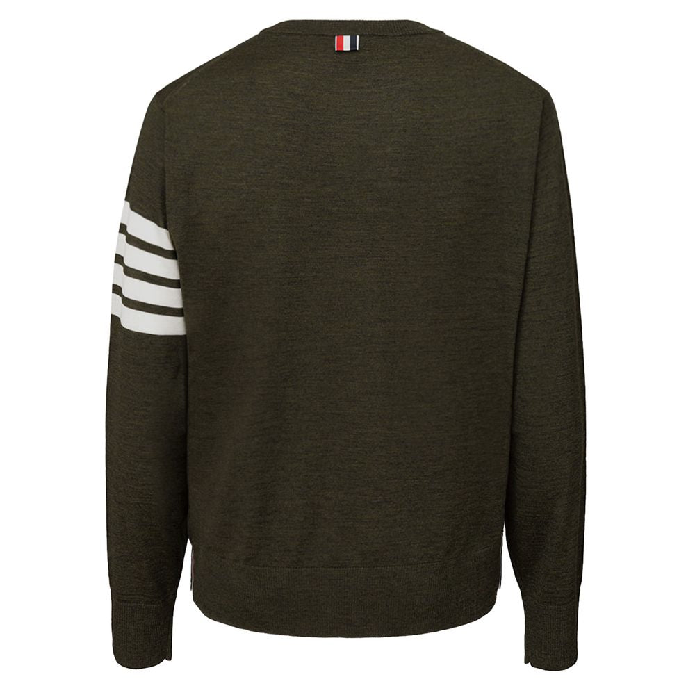 Thom Browne Green Wool Sweater - ACCEXO