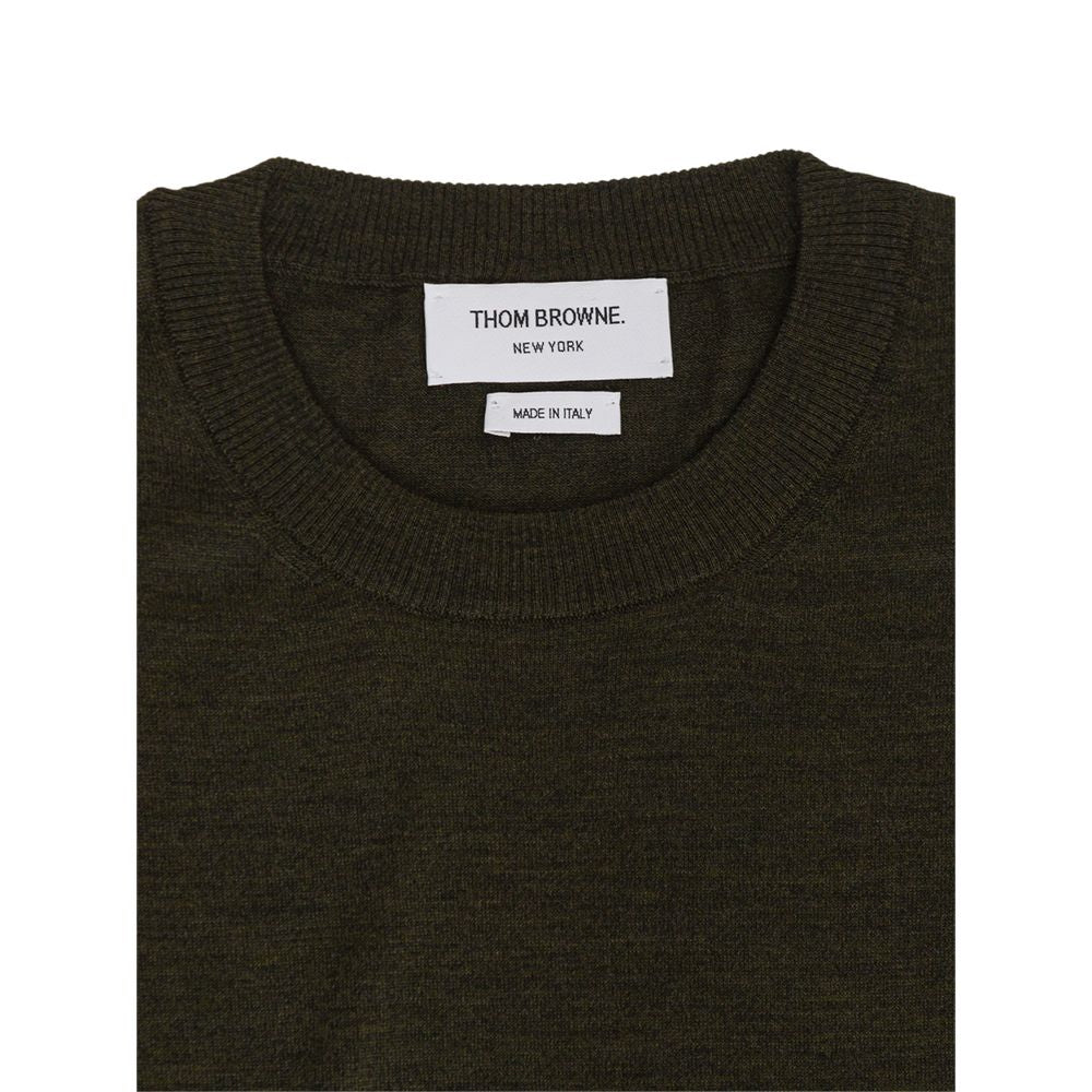 Thom Browne Green Wool Sweater - ACCEXO