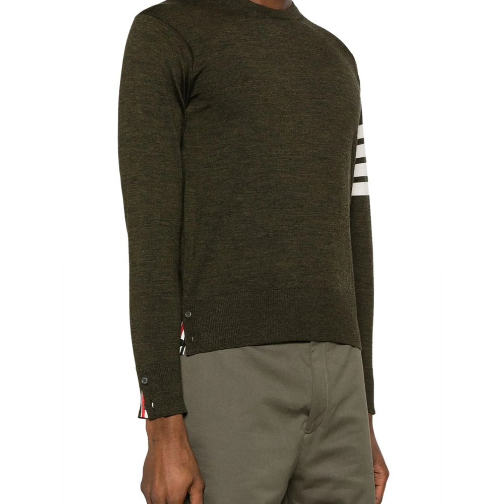 Thom Browne Green Wool Sweater - ACCEXO