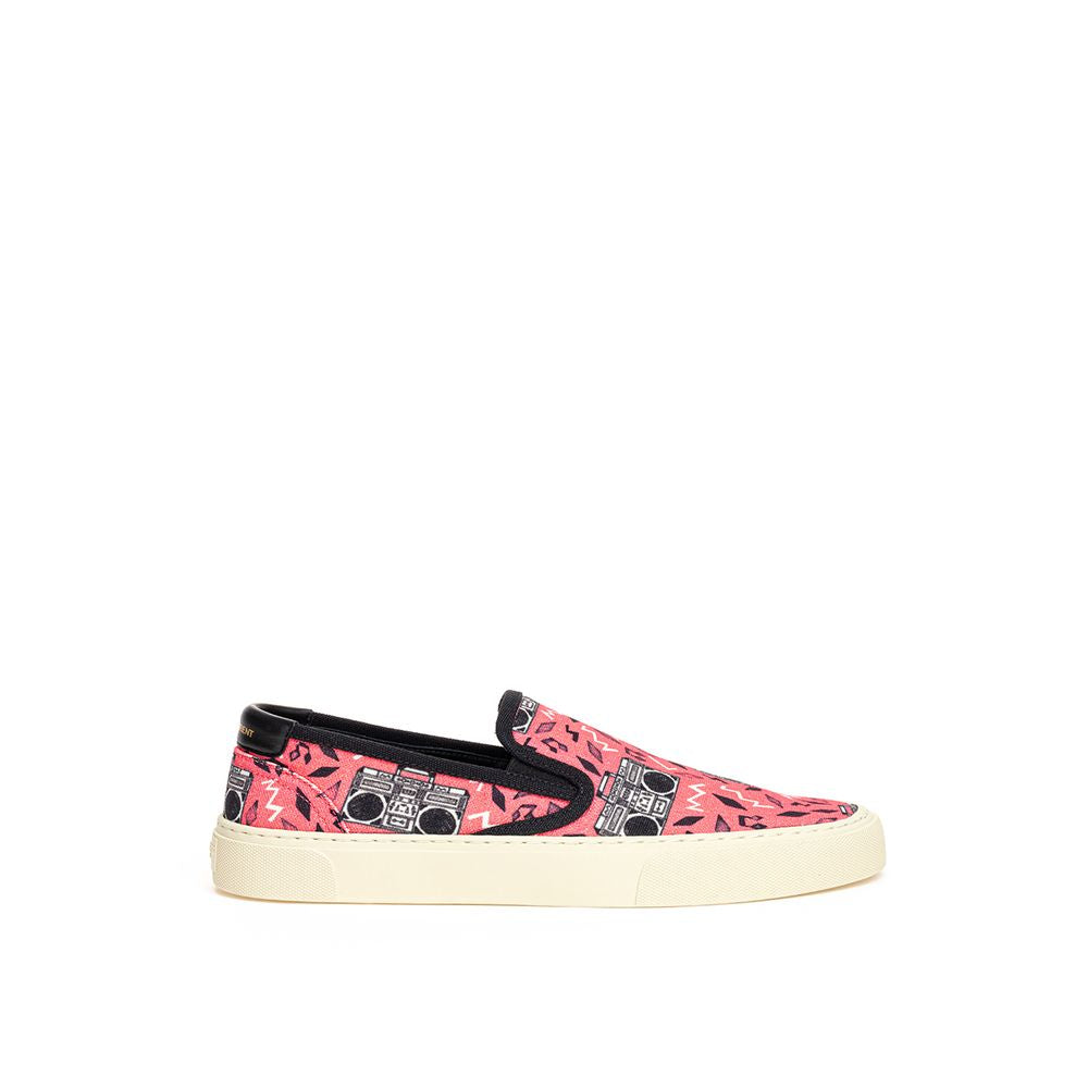 Saint Laurent Pink Cotton Sneaker - ACCEXO