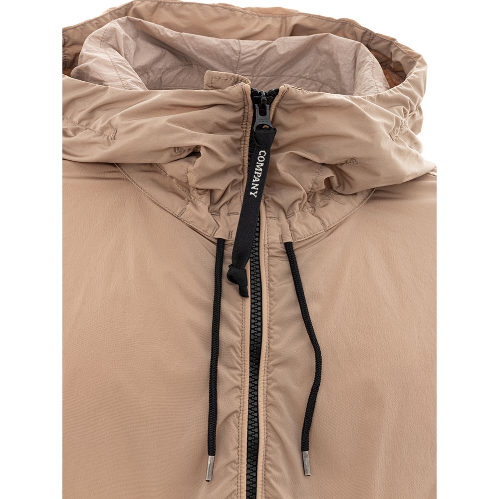 C.P. Company Elevated Urban Style Beige Polyamide Jacket - ACCEXO