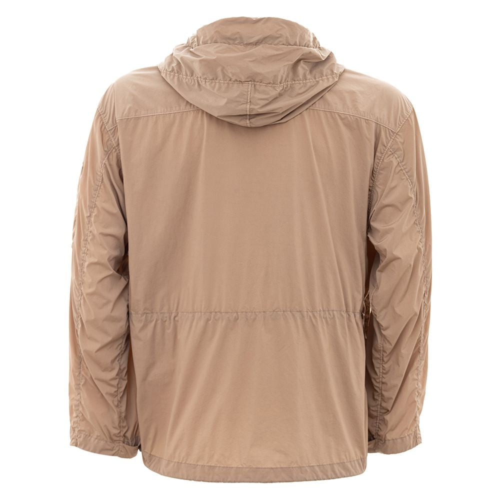 C.P. Company Elevated Urban Style Beige Polyamide Jacket - ACCEXO