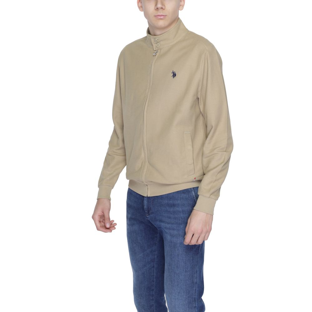U.S. POLO ASSN. Beige Cotton Jacket - ACCEXO