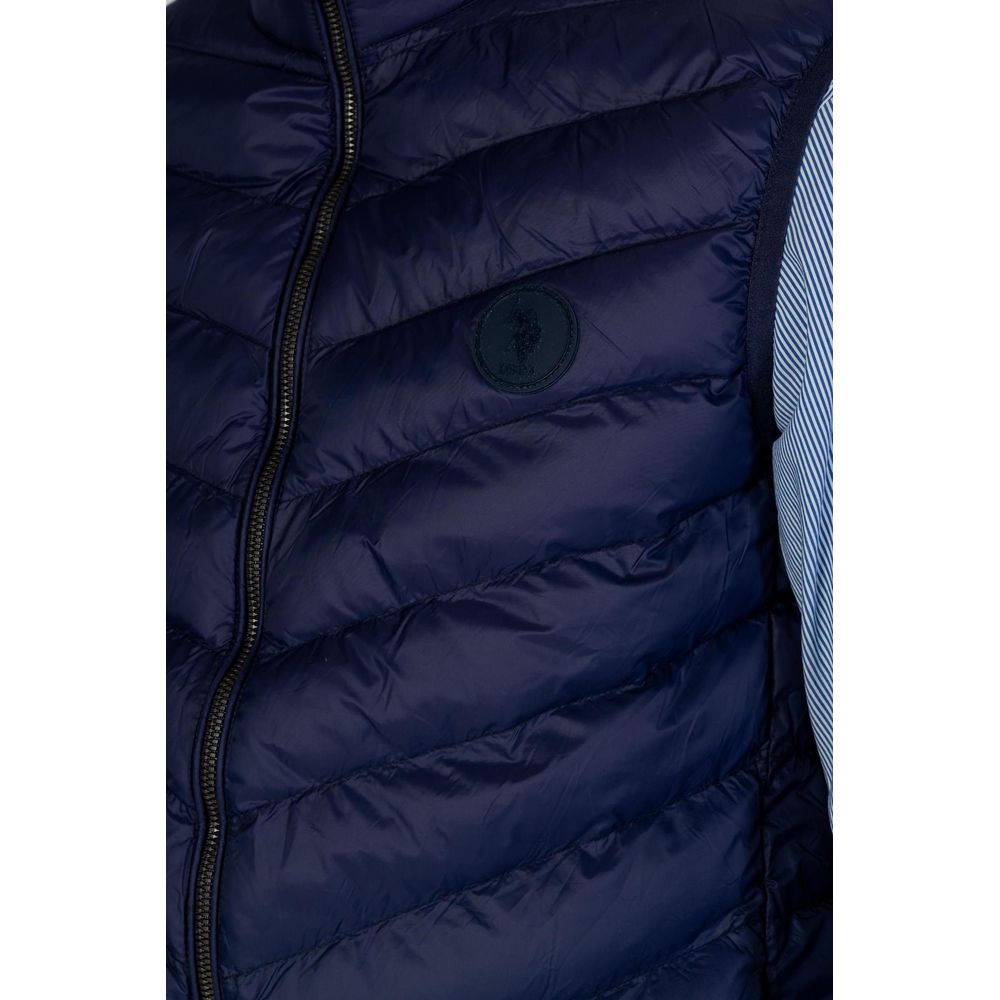 U.S. POLO ASSN. Blue Polyamide Jacket - ACCEXO