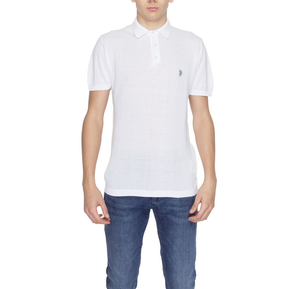 U.S. POLO ASSN. White Cotton T-Shirt - ACCEXO