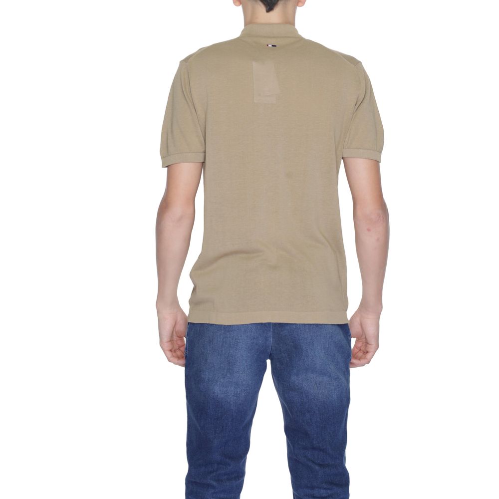 U.S. POLO ASSN. Beige Cotton T-Shirt - ACCEXO