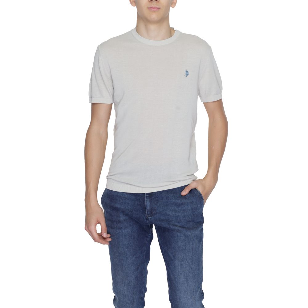 U.S. POLO ASSN. Gray Cotton T-Shirt - ACCEXO
